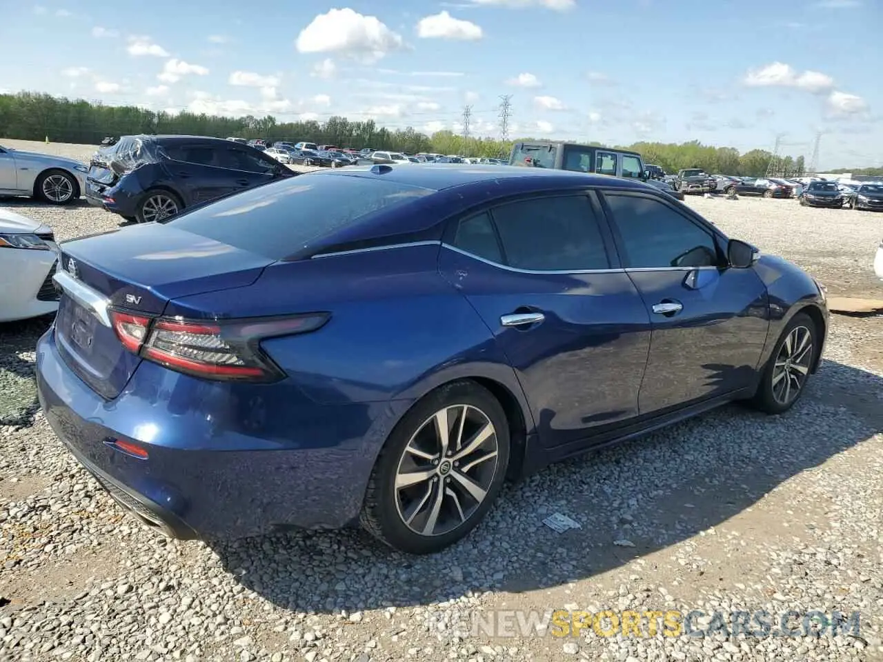 3 Photograph of a damaged car 1N4AA6CVXLC373132 NISSAN MAXIMA 2020