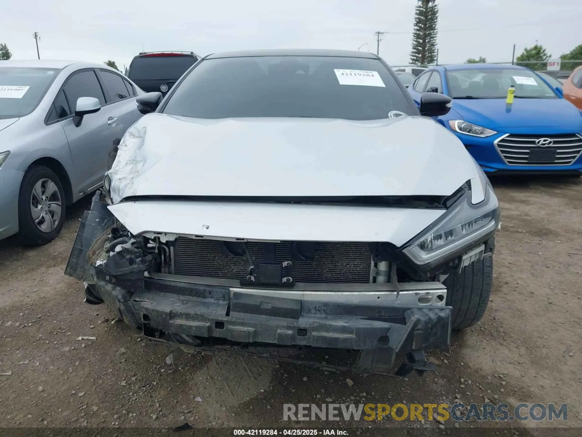 13 Photograph of a damaged car 1N4AA6CVXLC378511 NISSAN MAXIMA 2020