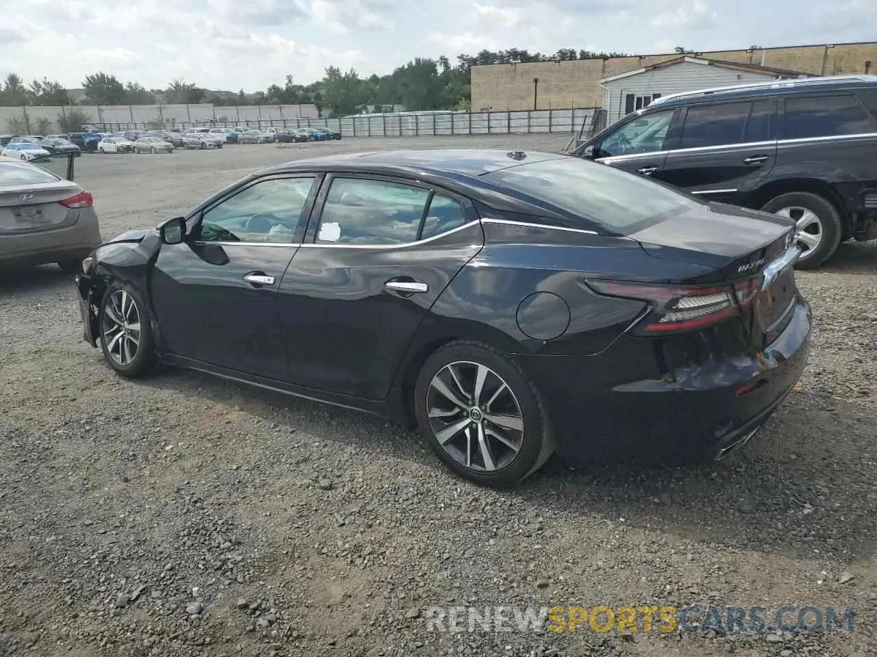 2 Photograph of a damaged car 1N4AA6DV1LC377357 NISSAN MAXIMA 2020
