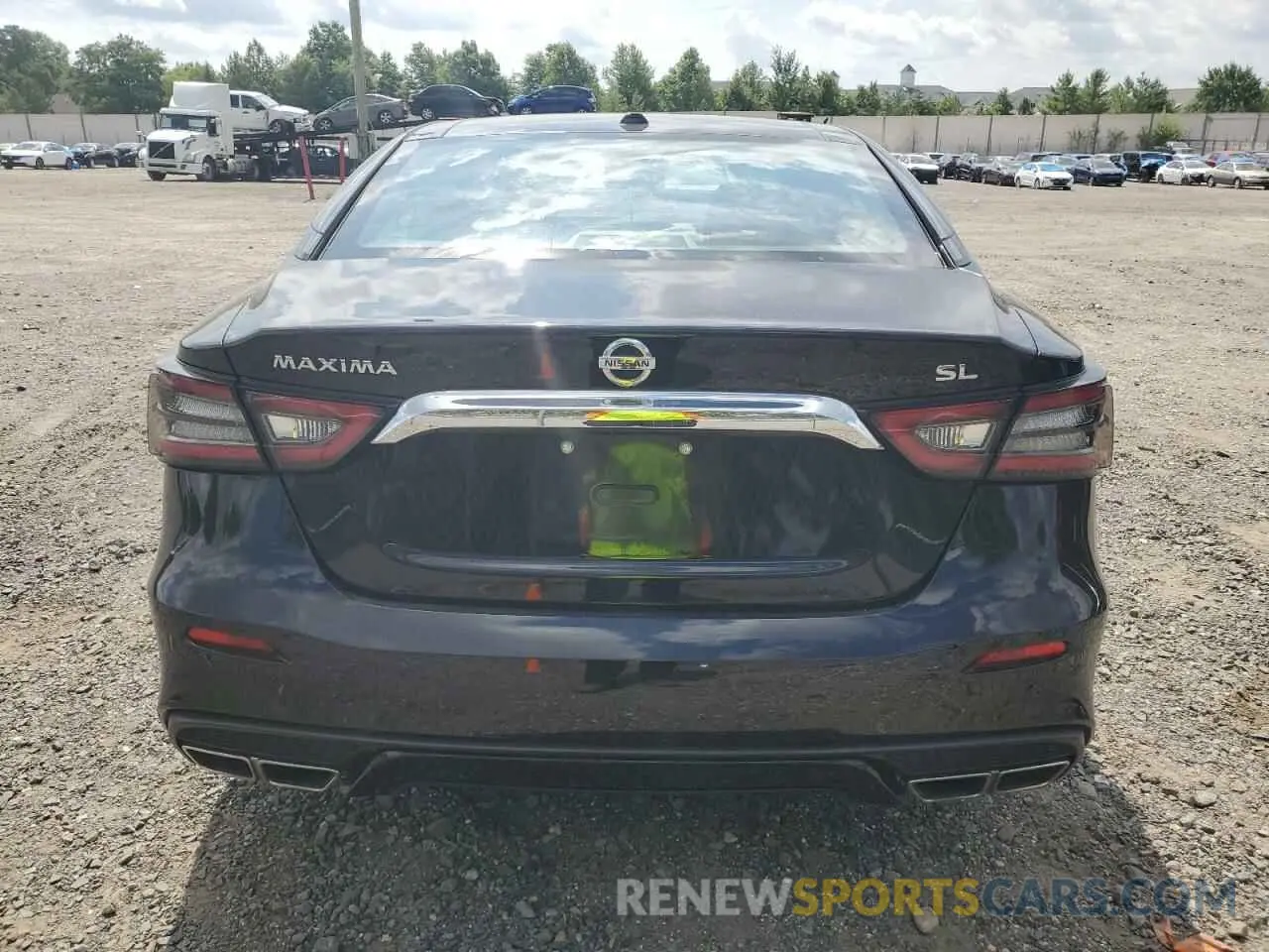 6 Photograph of a damaged car 1N4AA6DV1LC377357 NISSAN MAXIMA 2020
