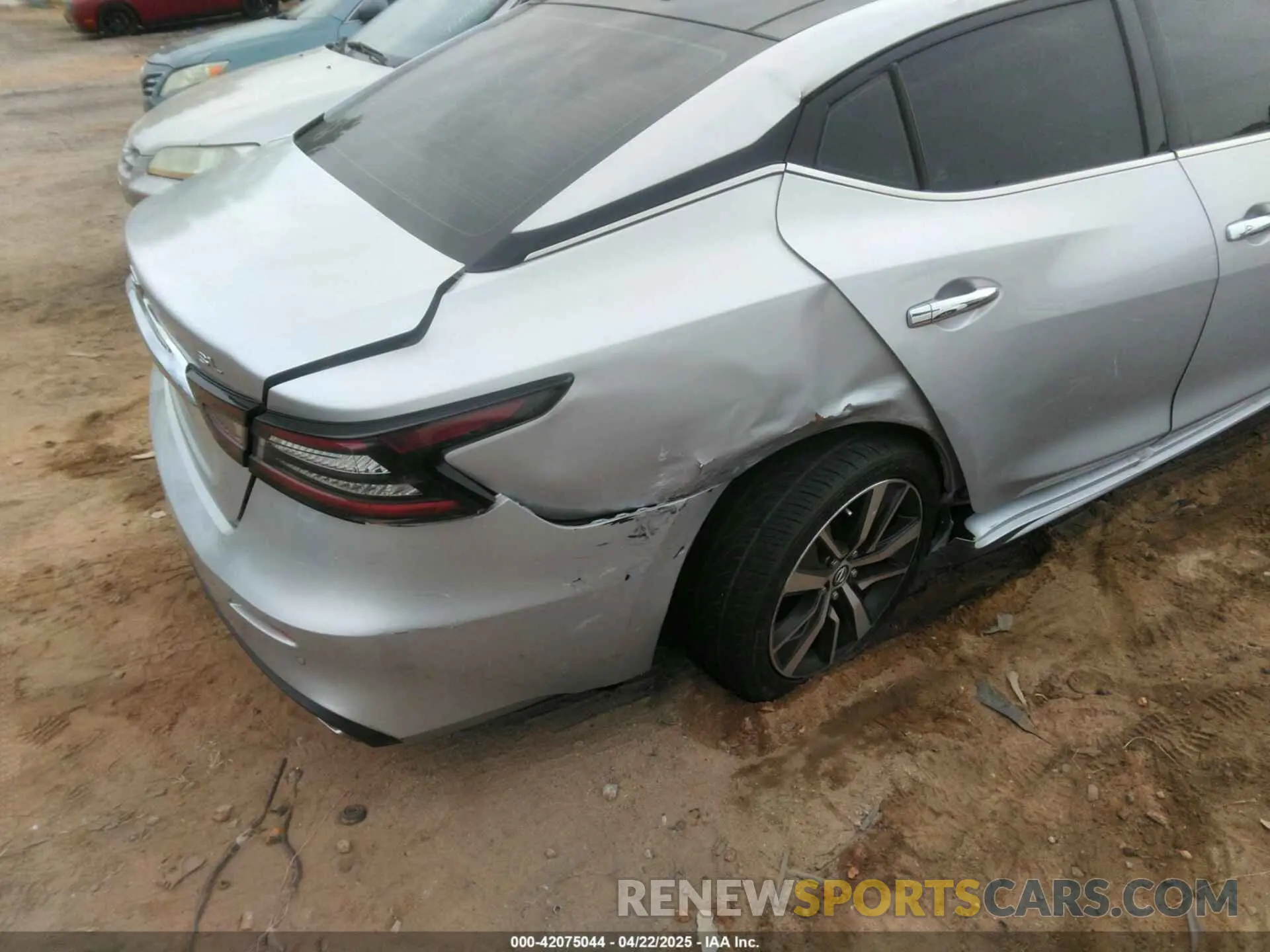 6 Photograph of a damaged car 1N4AA6DV3LC360625 NISSAN MAXIMA 2020