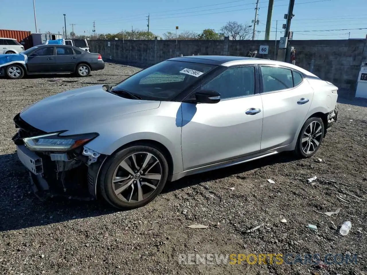 1 Photograph of a damaged car 1N4AA6DV3LC361192 NISSAN MAXIMA 2020