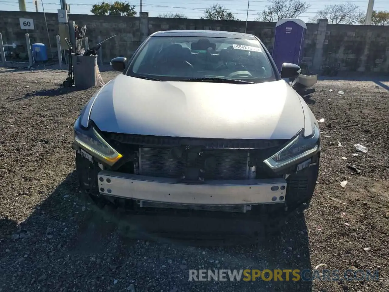 5 Photograph of a damaged car 1N4AA6DV3LC361192 NISSAN MAXIMA 2020