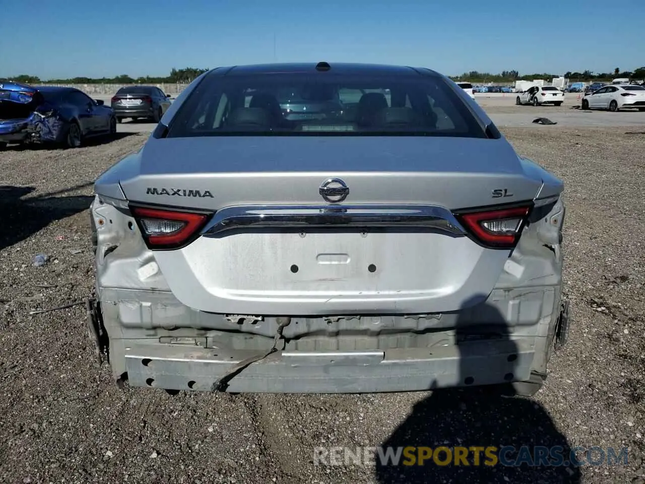 6 Photograph of a damaged car 1N4AA6DV3LC361192 NISSAN MAXIMA 2020