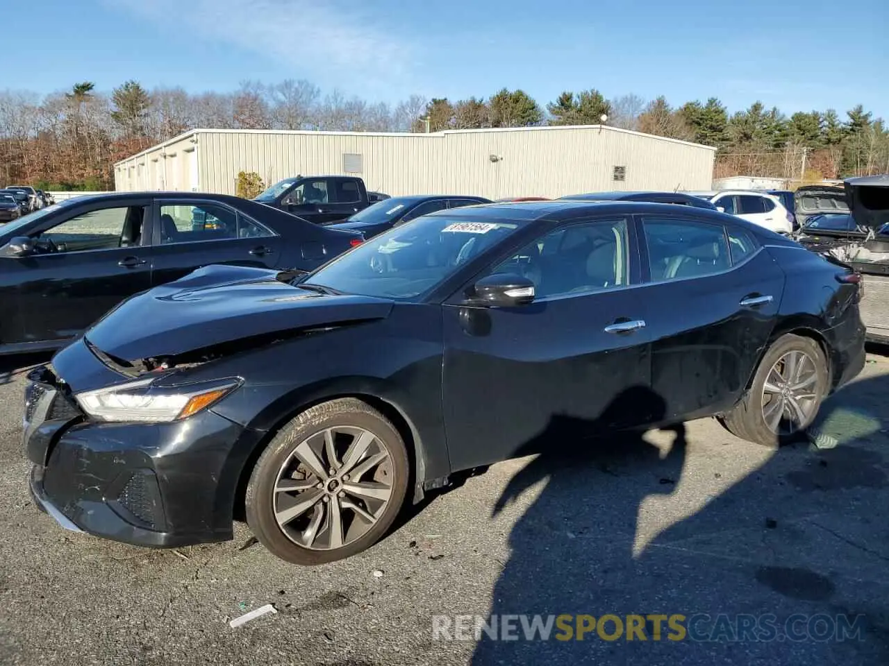 1 Photograph of a damaged car 1N4AA6DV4LC372234 NISSAN MAXIMA 2020