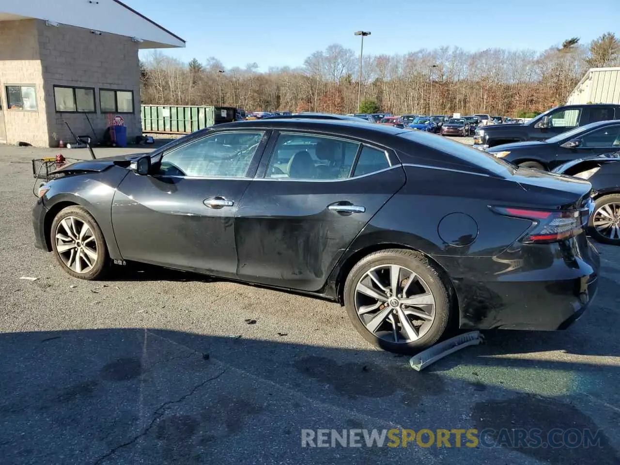 2 Photograph of a damaged car 1N4AA6DV4LC372234 NISSAN MAXIMA 2020