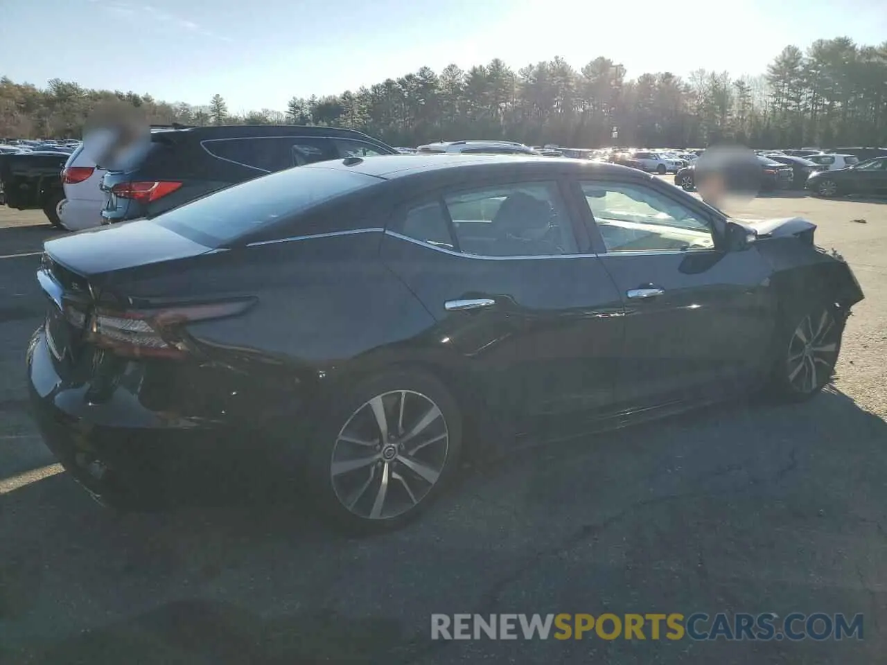 3 Photograph of a damaged car 1N4AA6DV4LC372234 NISSAN MAXIMA 2020