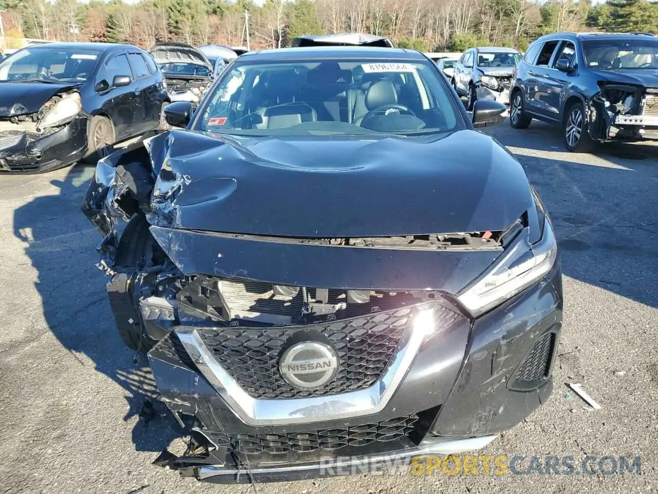 5 Photograph of a damaged car 1N4AA6DV4LC372234 NISSAN MAXIMA 2020