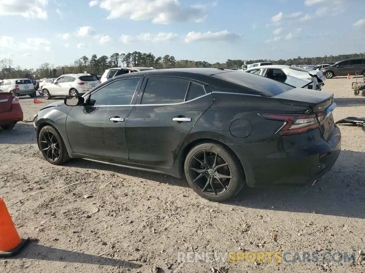 2 Photograph of a damaged car 1N4AA6DV4LC373559 NISSAN MAXIMA 2020