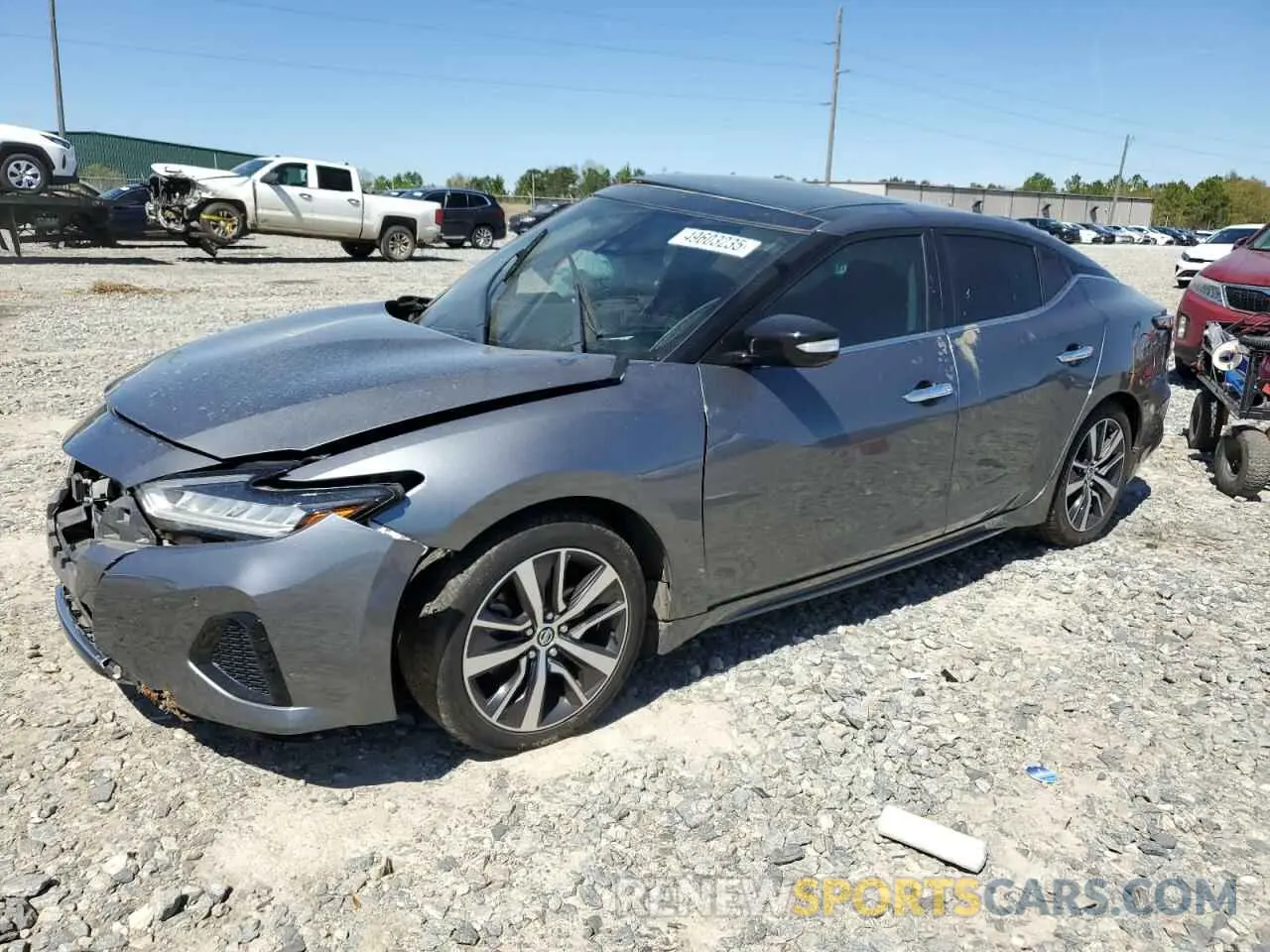 1 Photograph of a damaged car 1N4AA6DV4LC379040 NISSAN MAXIMA 2020