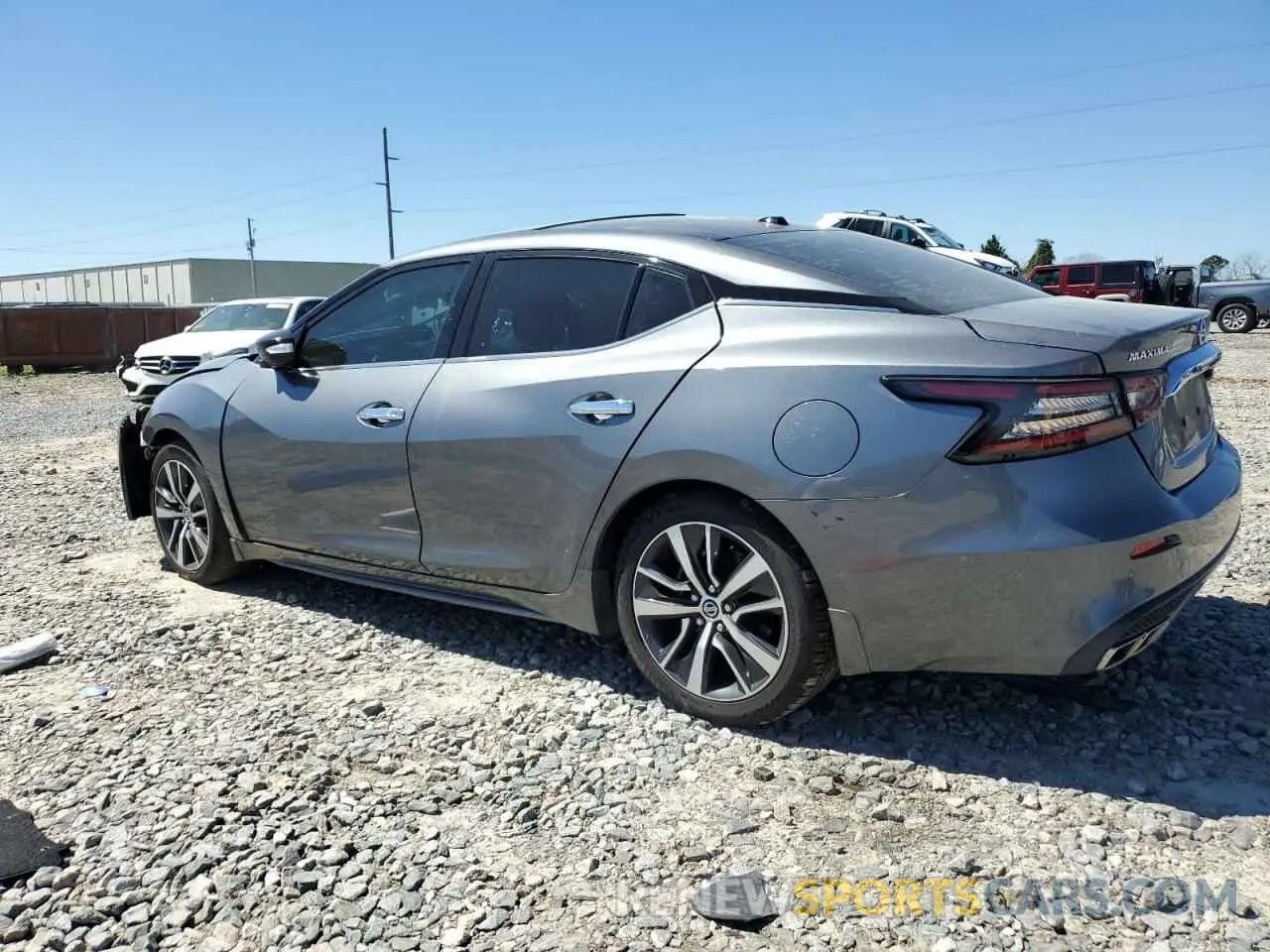 2 Photograph of a damaged car 1N4AA6DV4LC379040 NISSAN MAXIMA 2020