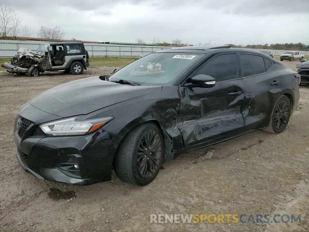 1 Photograph of a damaged car 1N4AA6DV5LC373103 NISSAN MAXIMA 2020