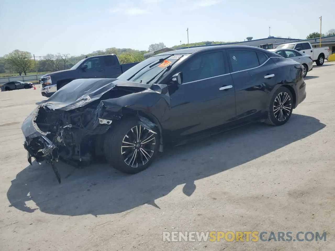 1 Photograph of a damaged car 1N4AA6DV5LC375370 NISSAN MAXIMA 2020