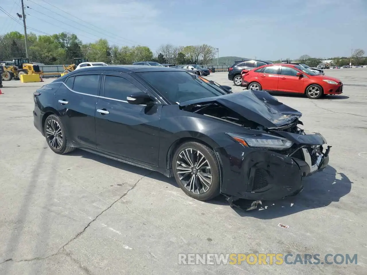 4 Photograph of a damaged car 1N4AA6DV5LC375370 NISSAN MAXIMA 2020