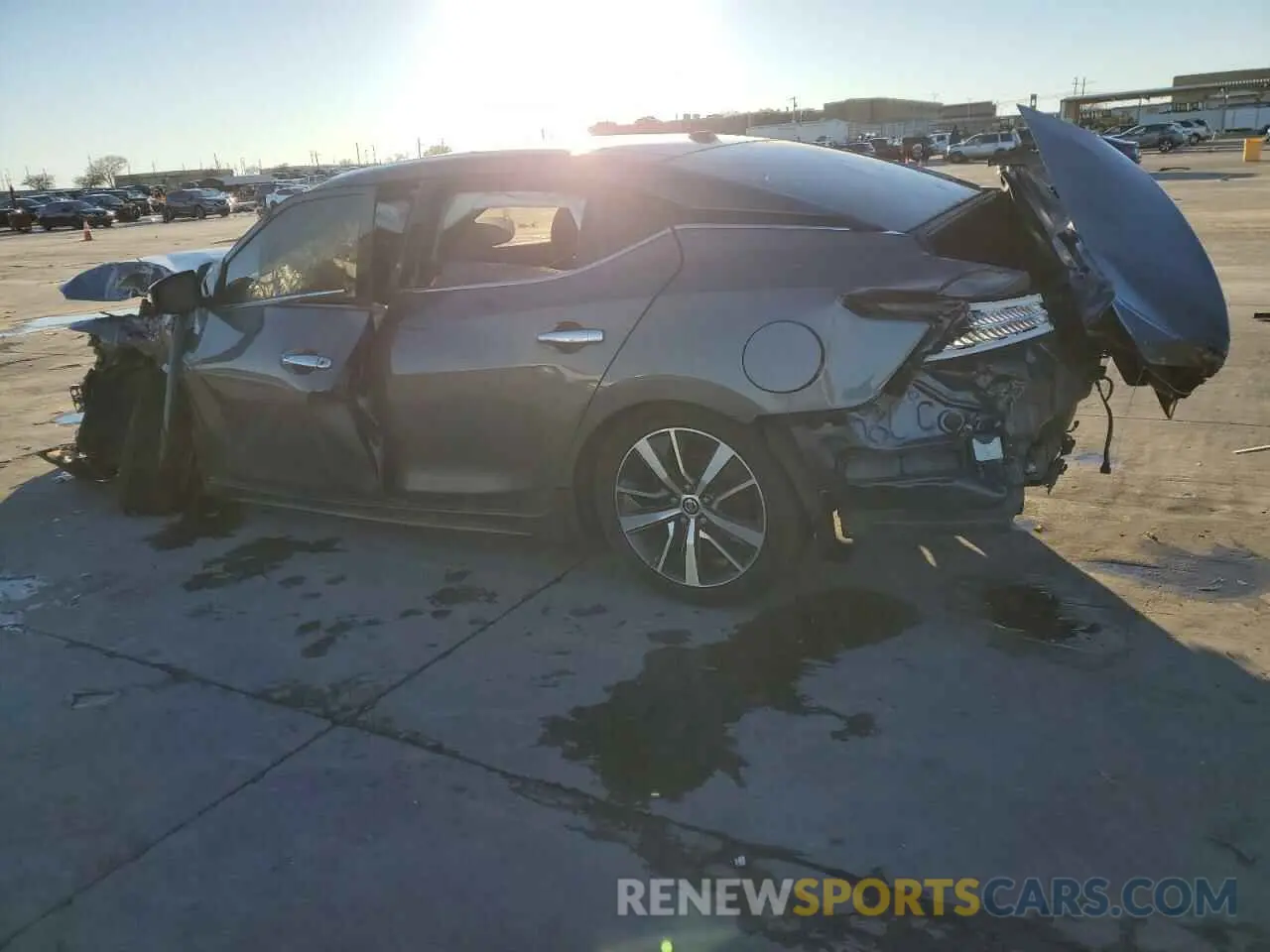 2 Photograph of a damaged car 1N4AA6DV6LC374146 NISSAN MAXIMA 2020