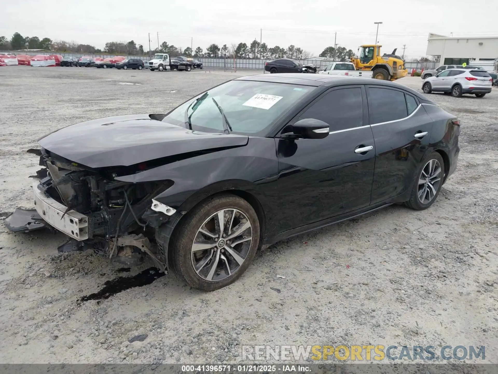 2 Photograph of a damaged car 1N4AA6DV7LC376424 NISSAN MAXIMA 2020