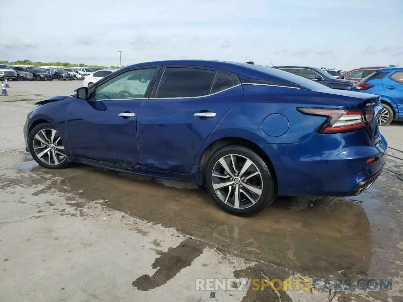 2 Photograph of a damaged car 1N4AA6DV9LC374545 NISSAN MAXIMA 2020