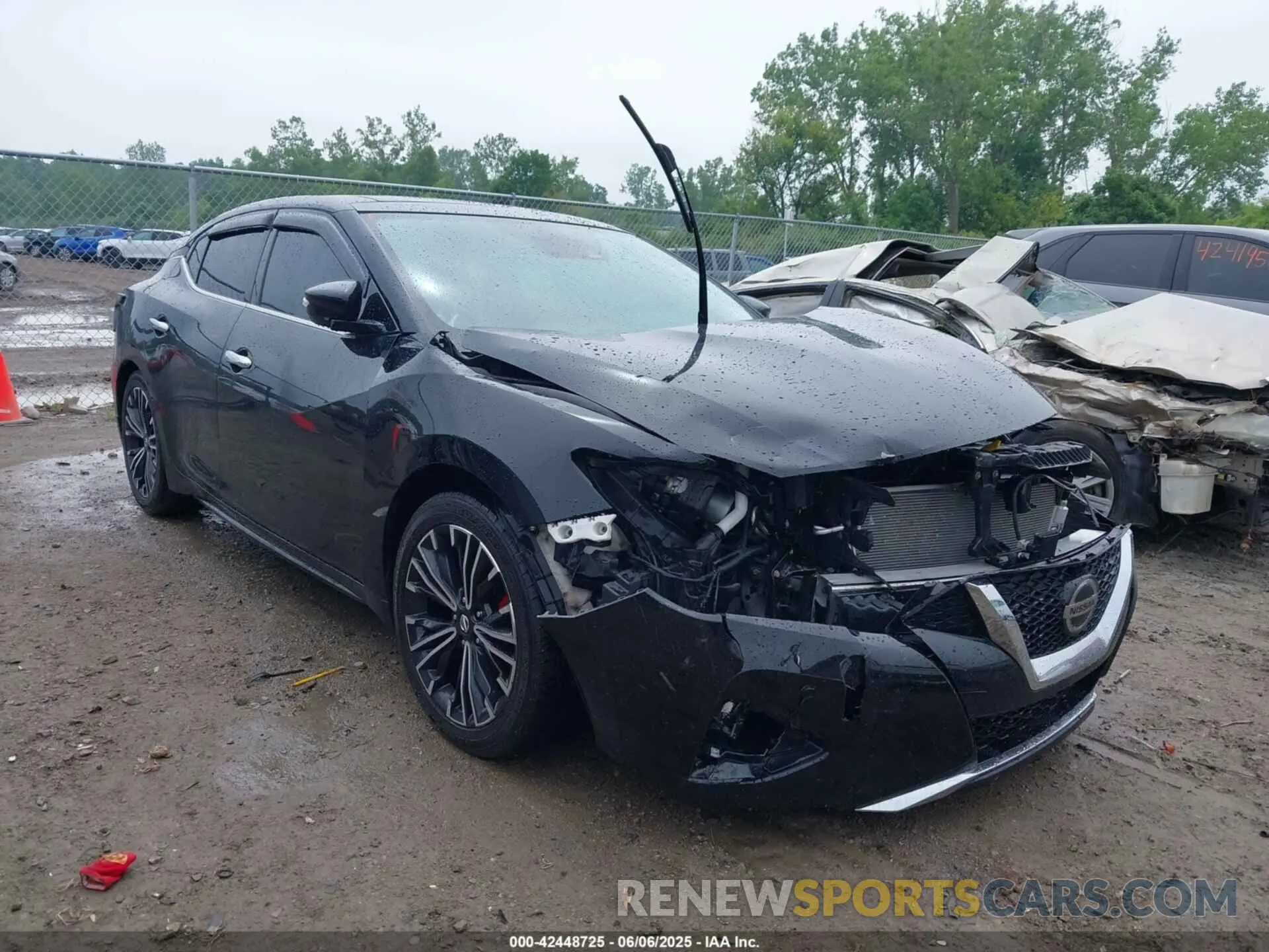 1 Photograph of a damaged car 1N4AA6DV9LC384511 NISSAN MAXIMA 2020
