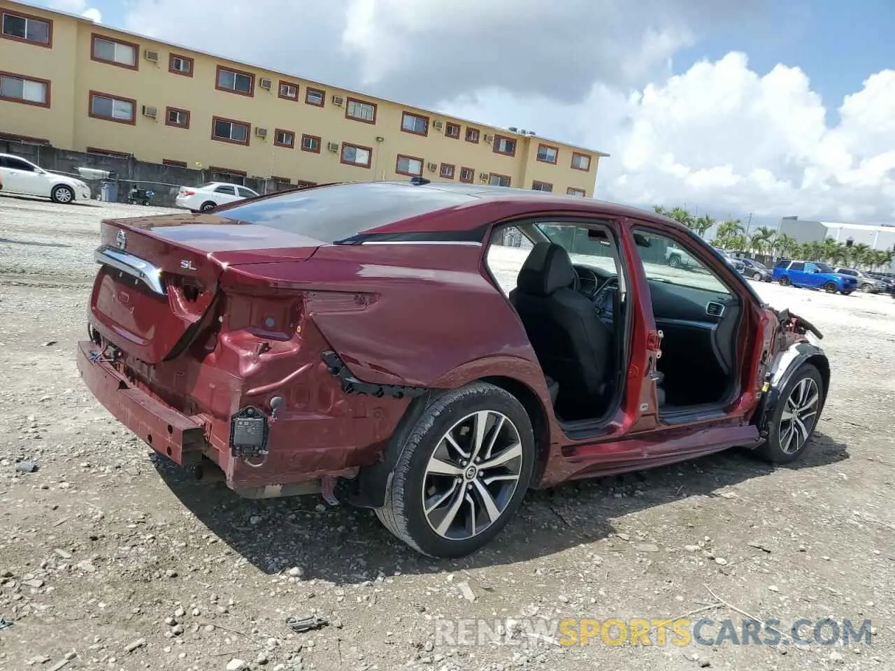 3 Photograph of a damaged car 1N4AA6DVXLC380449 NISSAN MAXIMA 2020