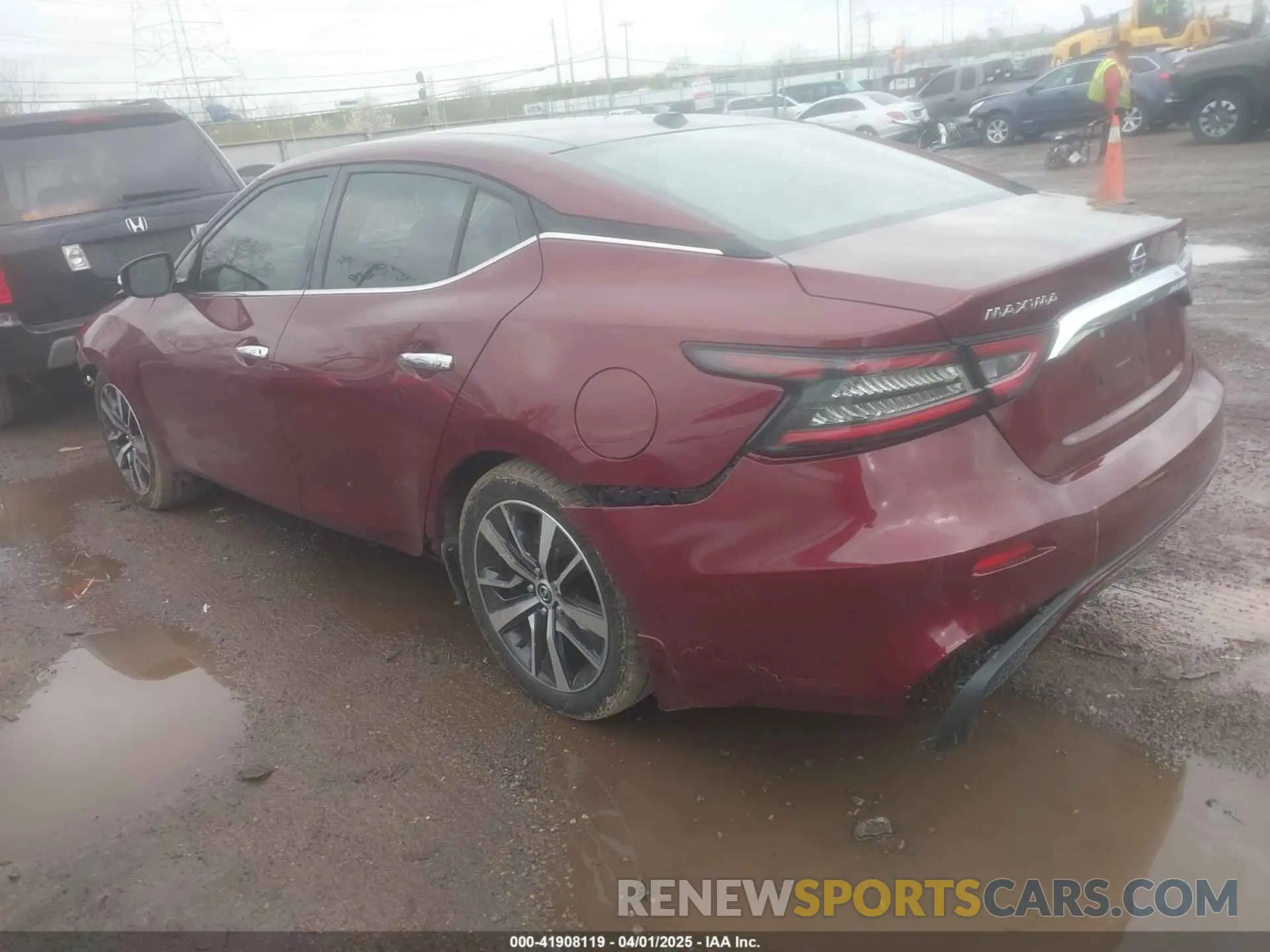 3 Photograph of a damaged car 1N4AA6DVXLC383660 NISSAN MAXIMA 2020