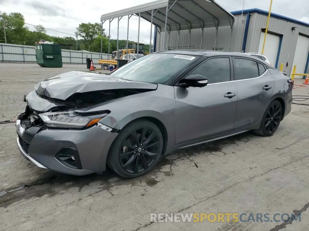 1 Photograph of a damaged car 1N4AA6EV1LC376370 NISSAN MAXIMA 2020