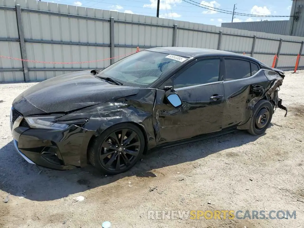 1 Photograph of a damaged car 1N4AA6EV4LC381014 NISSAN MAXIMA 2020