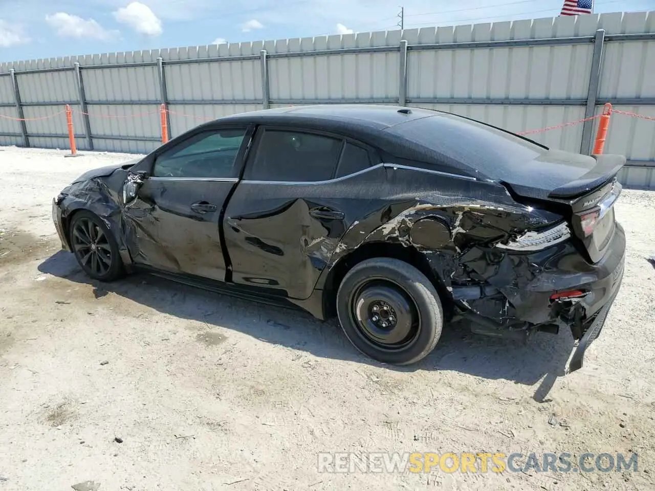 2 Photograph of a damaged car 1N4AA6EV4LC381014 NISSAN MAXIMA 2020