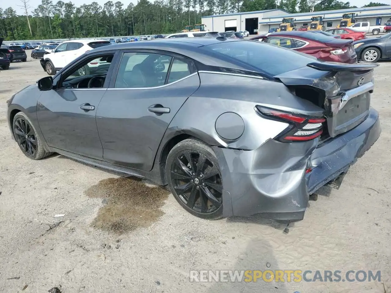 2 Photograph of a damaged car 1N4AA6EV7LC381427 NISSAN MAXIMA 2020