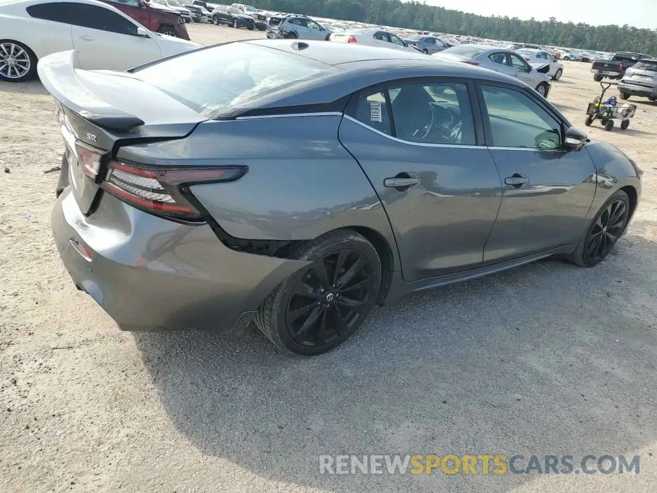 3 Photograph of a damaged car 1N4AA6EV7LC381427 NISSAN MAXIMA 2020