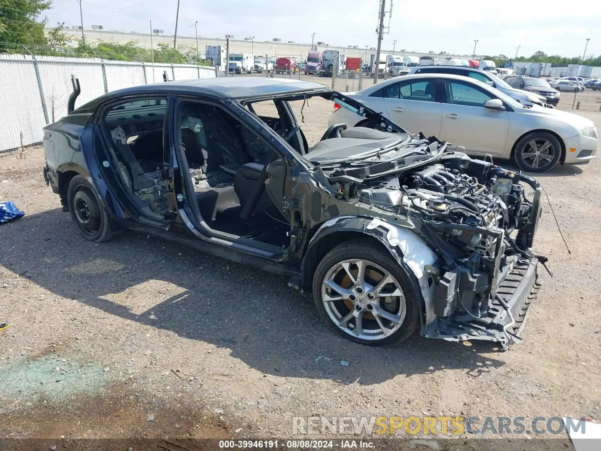 1 Photograph of a damaged car 1N4AA6FV0LC380750 NISSAN MAXIMA 2020