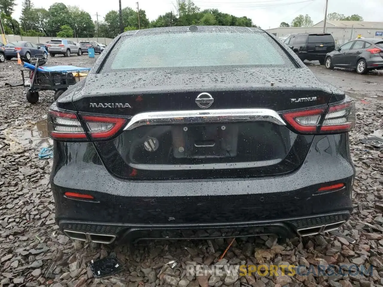 6 Photograph of a damaged car 1N4AA6FV1LC375587 NISSAN MAXIMA 2020