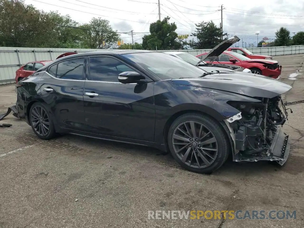 4 Photograph of a damaged car 1N4AA6FV4LC376281 NISSAN MAXIMA 2020