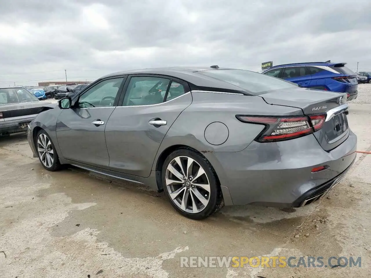 2 Photograph of a damaged car 1N4AA6FV4LC383649 NISSAN MAXIMA 2020