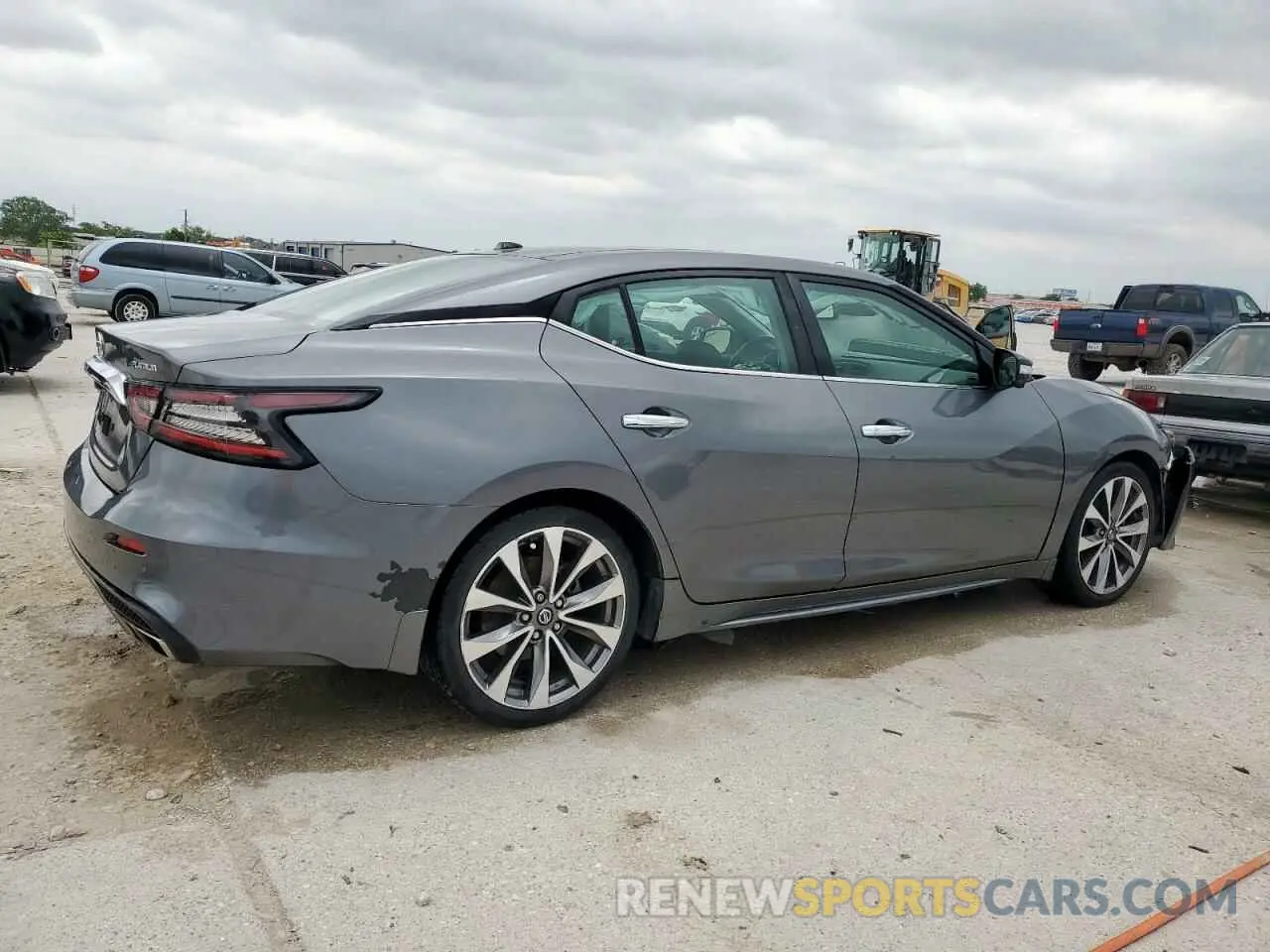 3 Photograph of a damaged car 1N4AA6FV4LC383649 NISSAN MAXIMA 2020