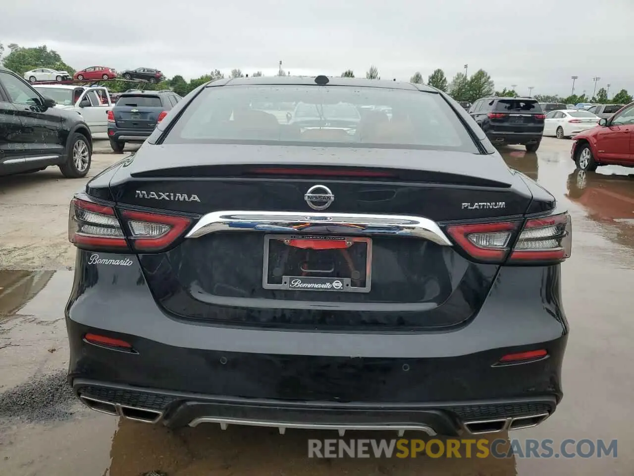 6 Photograph of a damaged car 1N4AA6FV4LC384588 NISSAN MAXIMA 2020