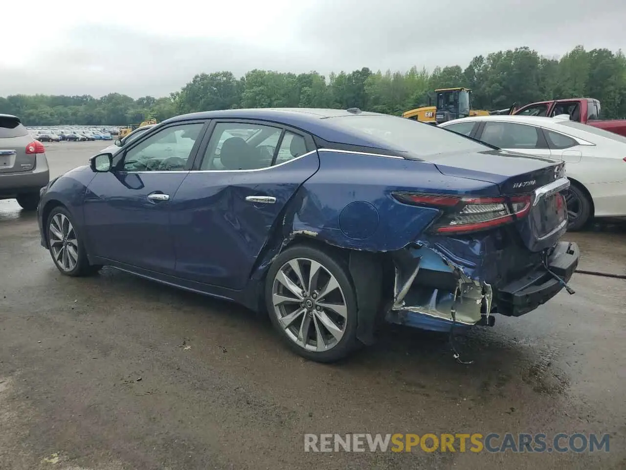 2 Photograph of a damaged car 1N4AA6FV4LC385434 NISSAN MAXIMA 2020