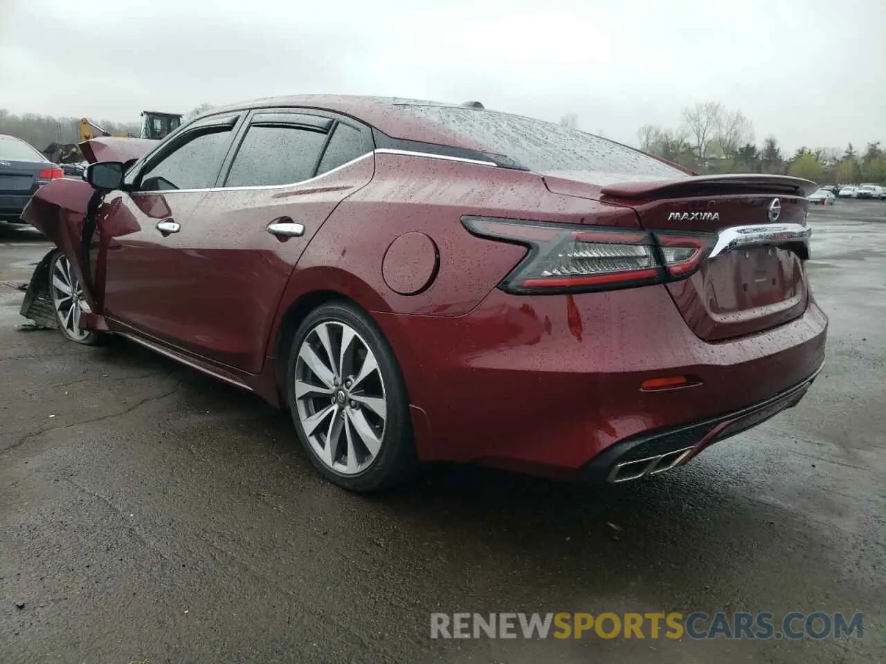 2 Photograph of a damaged car 1N4AA6FV7LC368384 NISSAN MAXIMA 2020