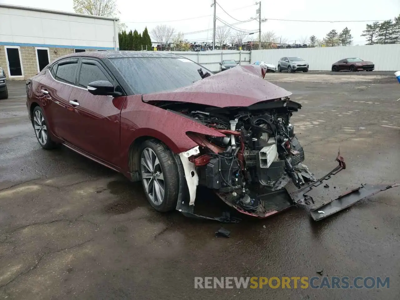 4 Photograph of a damaged car 1N4AA6FV7LC368384 NISSAN MAXIMA 2020