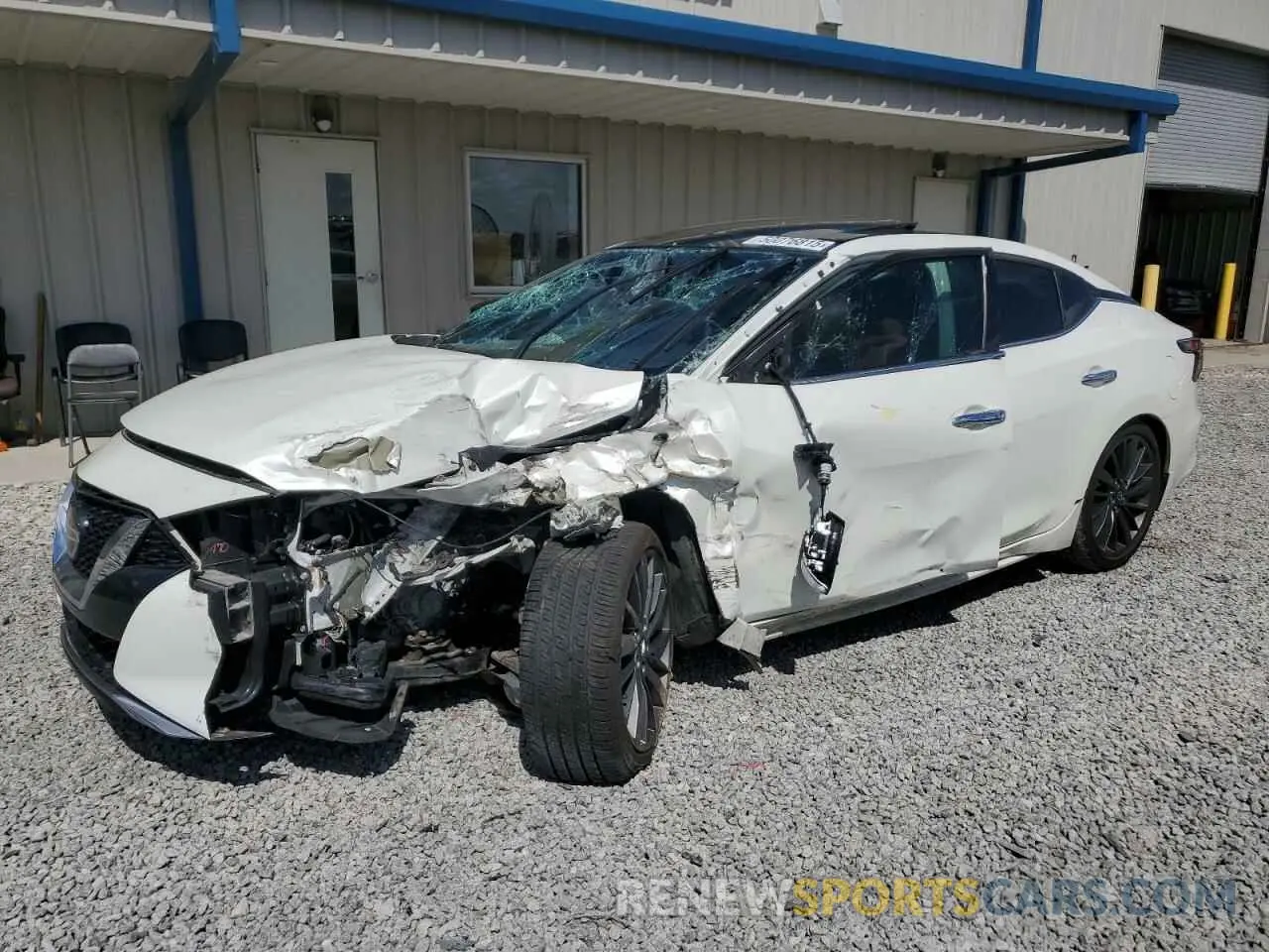 1 Photograph of a damaged car 1N4AA6FV8LC376087 NISSAN MAXIMA 2020
