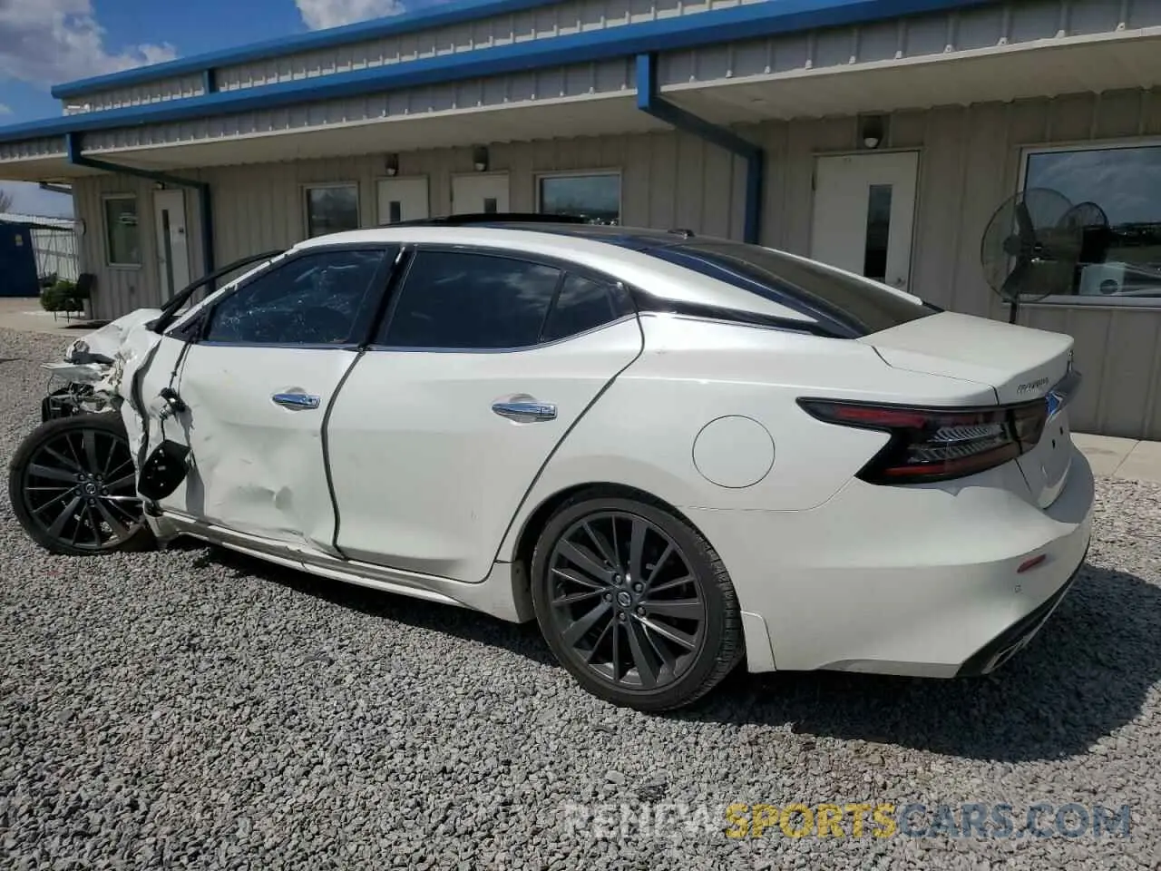2 Photograph of a damaged car 1N4AA6FV8LC376087 NISSAN MAXIMA 2020
