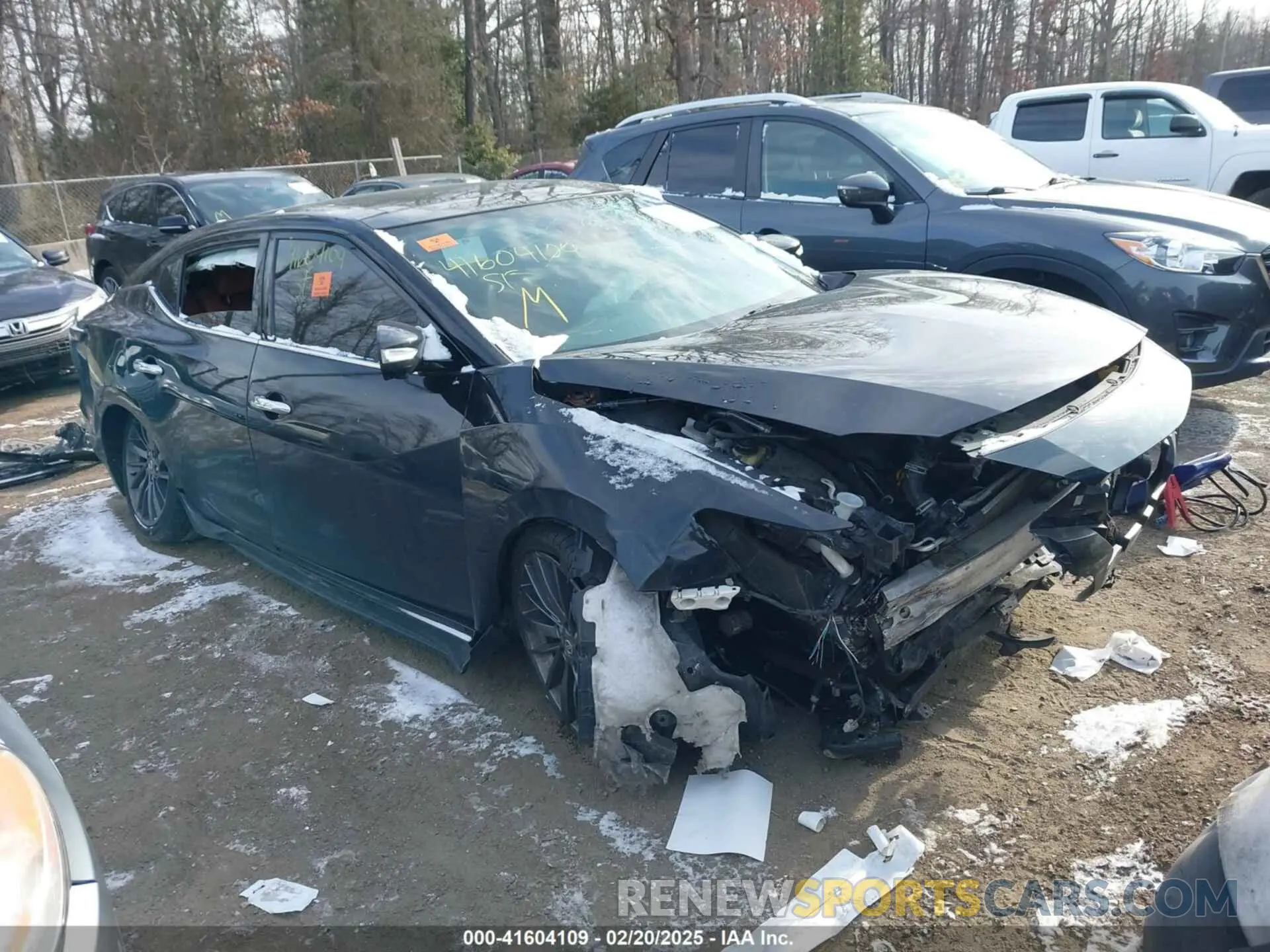 1 Photograph of a damaged car 1N4AA6FVXLC377564 NISSAN MAXIMA 2020