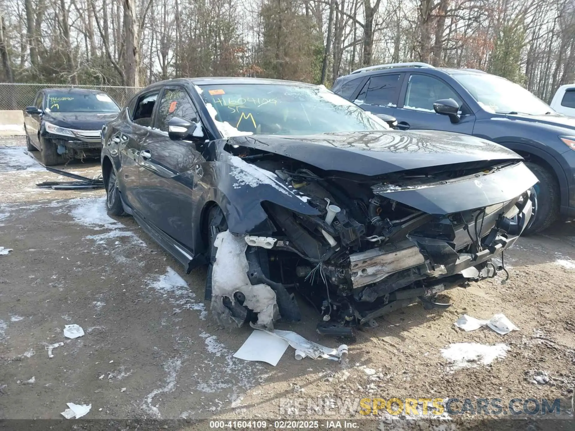 6 Photograph of a damaged car 1N4AA6FVXLC377564 NISSAN MAXIMA 2020
