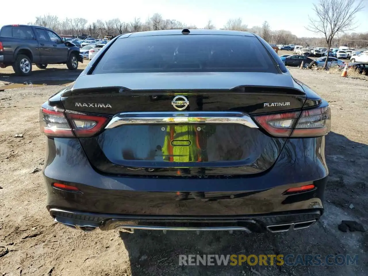 6 Photograph of a damaged car 1N4AA6FVXLC382344 NISSAN MAXIMA 2020