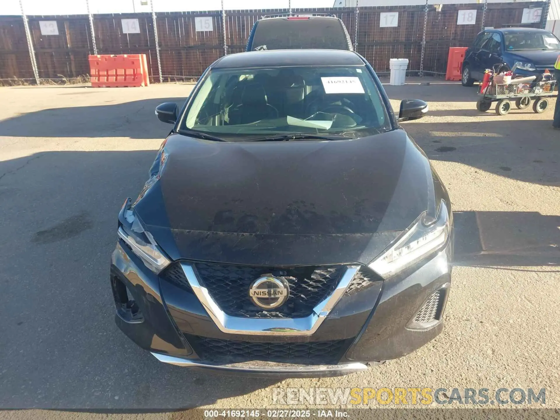 12 Photograph of a damaged car 1N4AA6CV0MC512167 NISSAN MAXIMA 2021