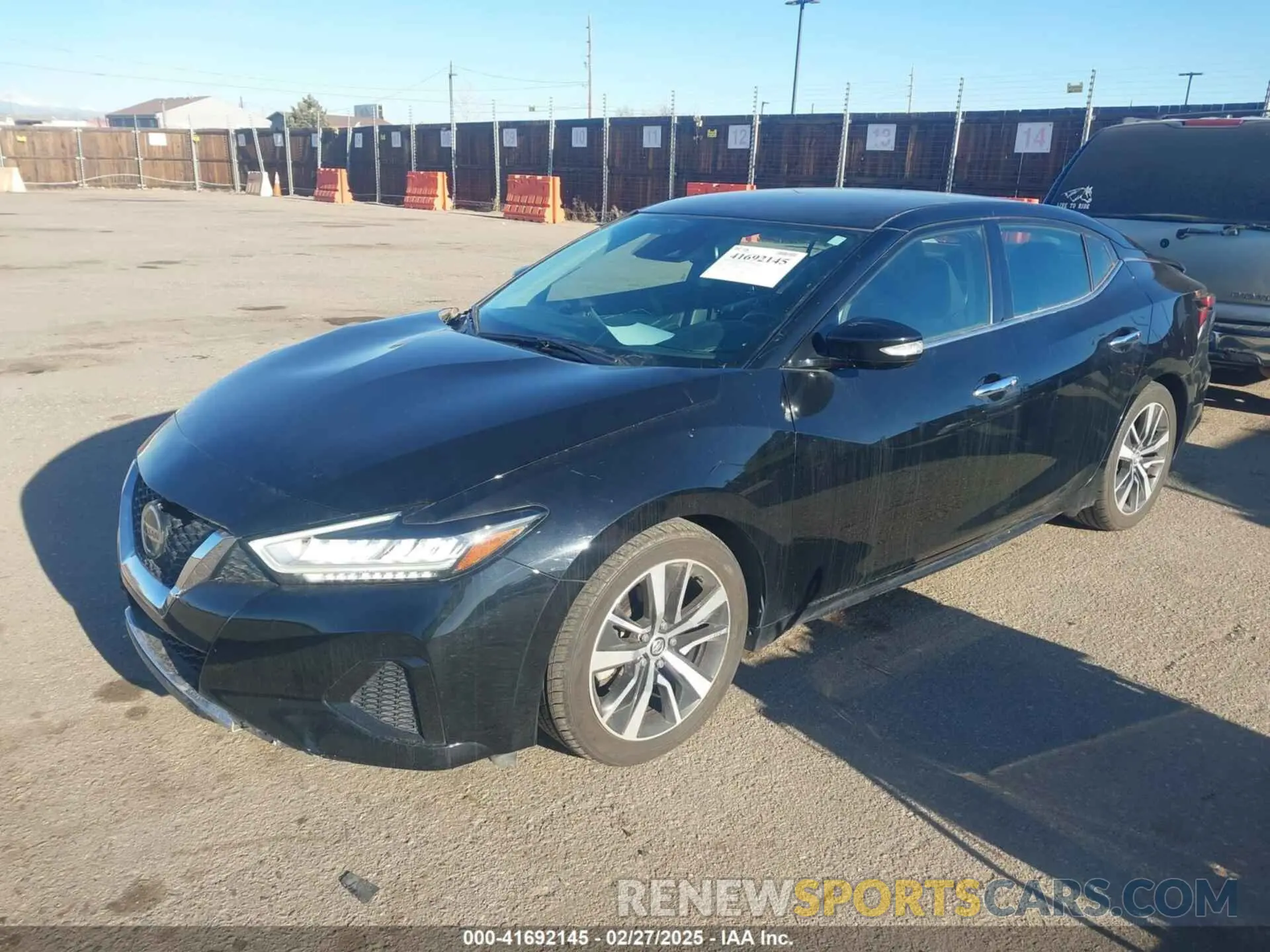 2 Photograph of a damaged car 1N4AA6CV0MC512167 NISSAN MAXIMA 2021