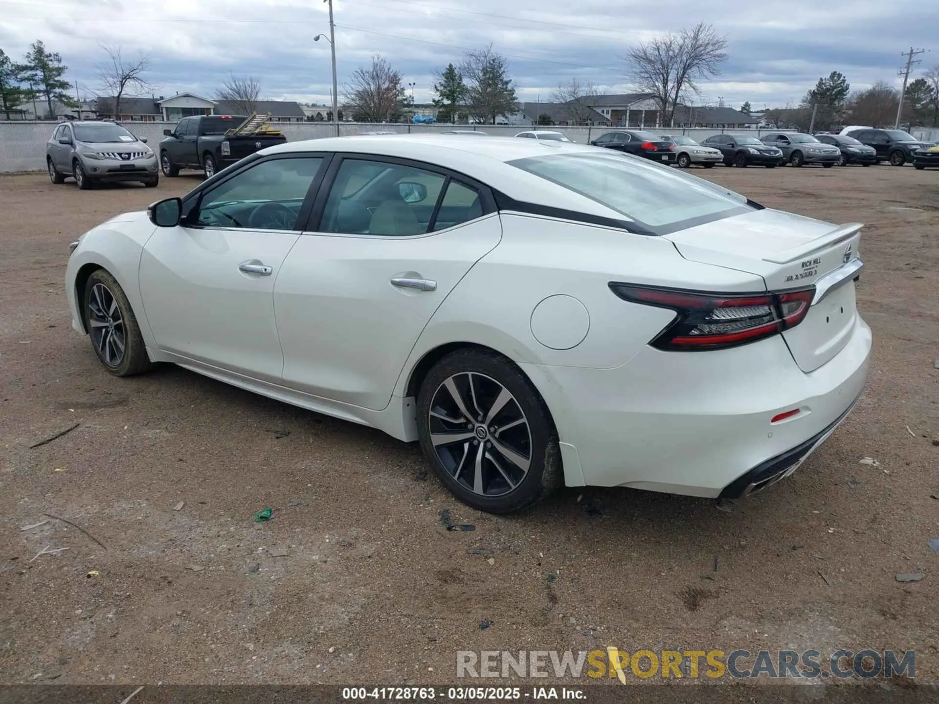 3 Photograph of a damaged car 1N4AA6CV1MC504255 NISSAN MAXIMA 2021