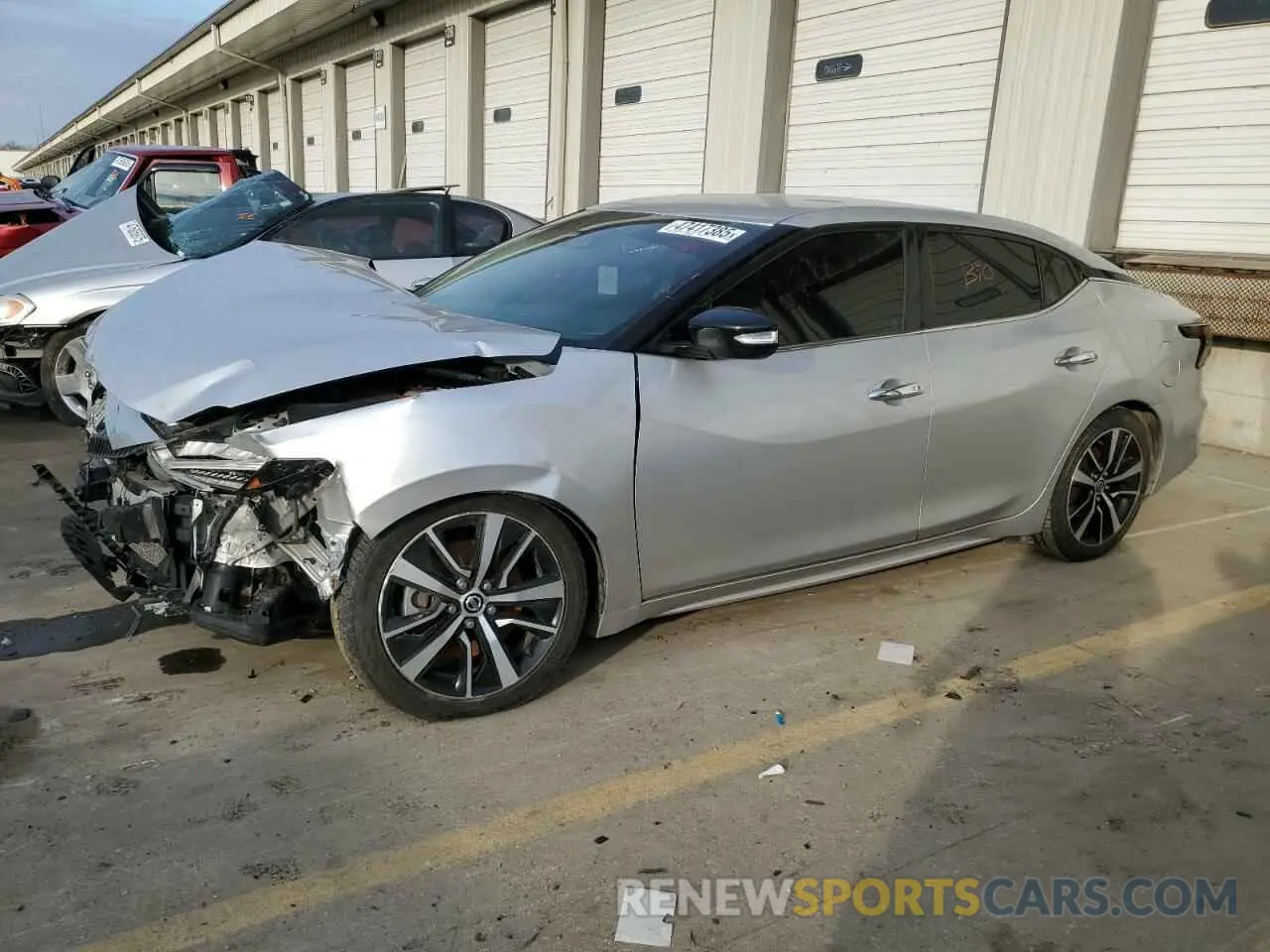1 Photograph of a damaged car 1N4AA6CV1MC504370 NISSAN MAXIMA 2021