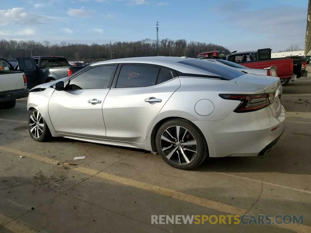 2 Photograph of a damaged car 1N4AA6CV1MC504370 NISSAN MAXIMA 2021
