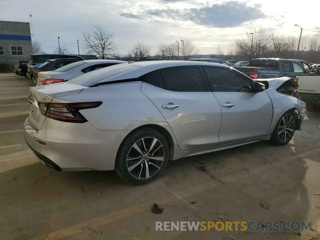 3 Photograph of a damaged car 1N4AA6CV1MC504370 NISSAN MAXIMA 2021