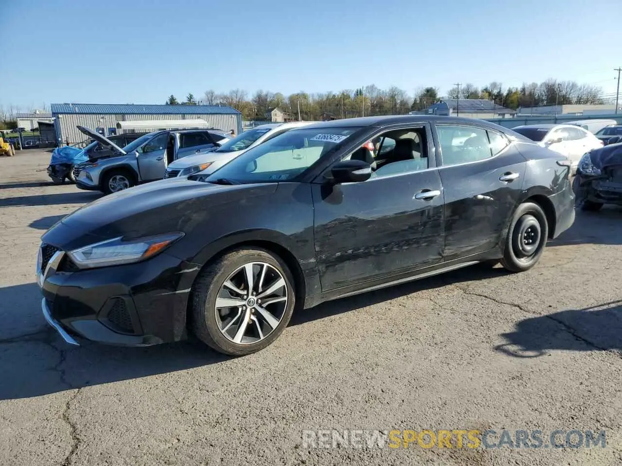 1 Photograph of a damaged car 1N4AA6CV1MC506491 NISSAN MAXIMA 2021